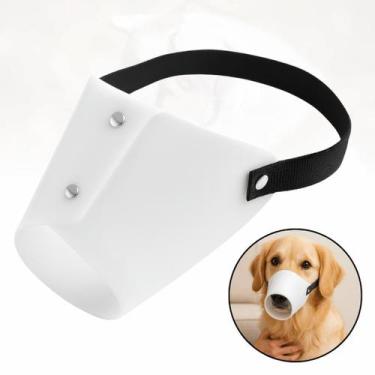 Imagem de Focinheira Plástica para Cães Respirável Polipropileno Kit N 1 ao N 5 