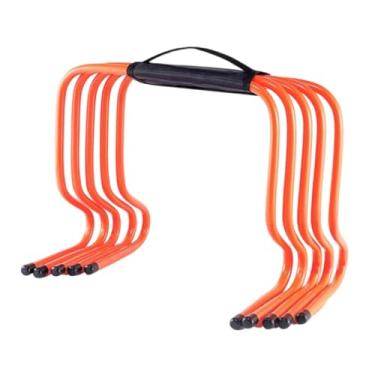 Imagem de Aymzbd 5 Barreiras de Agilidade, Obstáculos, Barreiras de Velocidade Multifuncionais, Equipamentos de Treinamento para Esportes Ao Ar Livre, Treinamento em C, 40cm