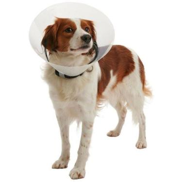 Imagem de Colar Elizabetano Pet Para Cachorro Kruuse Buster Clic 30Cm