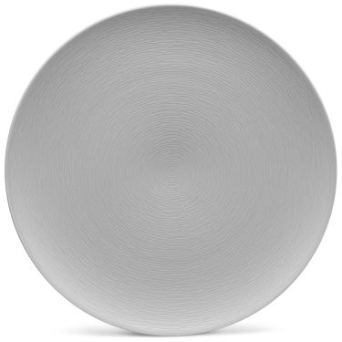 Imagem de Prato em Porcelana com Formato Redondo e Material de Porcelana, Noritake 4390-537, Cinza