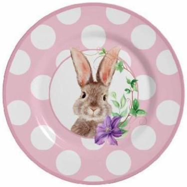 Imagem de Jogo De Sobremesa Pascoa Coelha Amy C/6 Pratos 1 Linha