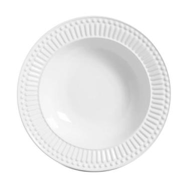 Imagem de Pratos Fundos Porto Brasil Roma Branco 6 Unidades