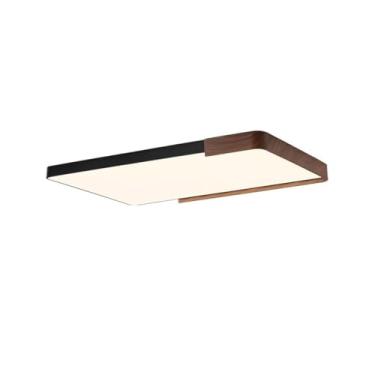 Imagem de Luz de teto Luminária de teto para sala estar, estilo simples, luminária para e quarto, três cores que mudam cor