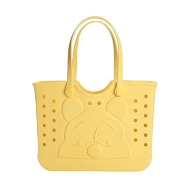 Imagem de Bioworld Disney Bolsa de borracha Ursinho Pooh com design de recorte e acabamento fácil de limpar