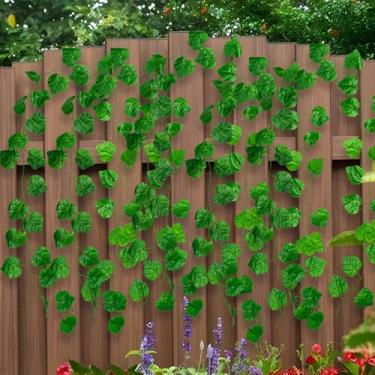 Imagem de Cordão de 230 cm, guirlanda de bordo artificial, vinhas falsas, pano de fundo para decoração de parede de festa de jardim em casa, folha de uva, cerca de 220-240 cm
