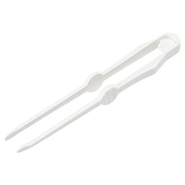 Imagem de Grampo de pinça de chip, pinça de plástico conveniente para salgadinhos e sobremesas, mantenha limpo, leve e portátil pinça de alimentos para uso doméstico e no escritório