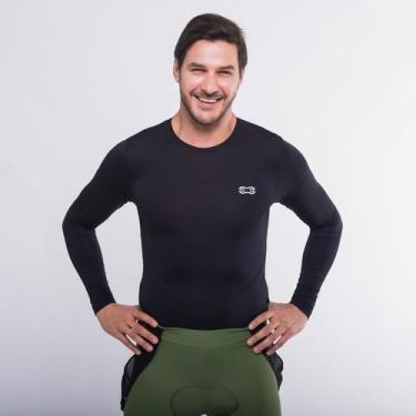 Imagem de Camisa Segunda Pele Manga Longa Masculina Racing Márcio May Sports, GG