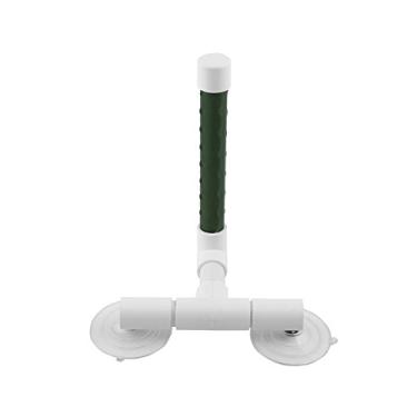 Imagem de Acouto Poleiros de Pássaros Dobráveis, Papagaios e Periquitos - Suporte de Ventosa e Chuveiros - Brinquedo de Moagem Portátil Pássaros Pequenos, Calopsitas Ideais, Pombinhos e Muito Mais, Design de