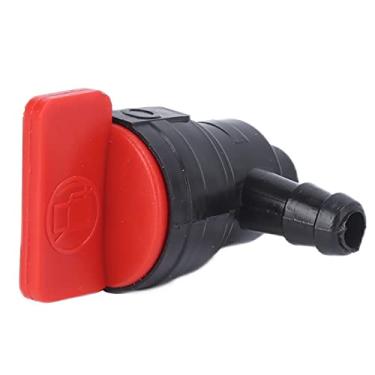 Imagem de aqxreight Torneira de Combustível para Motocicleta 6mm Excelente Artesanato Premium ABS Durável Estável Válvula Petcock de Combustível para Motocicleta para Ciclomotores Mangueiras de Diâmetro 6mm