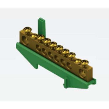 Imagem de Barramento terra 6/8 para trilho din brt01 - brum