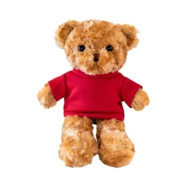 Imagem de Urso De Pelúcia Fofo De 20cm, Brinquedo Macio E Recheado, Presente Par