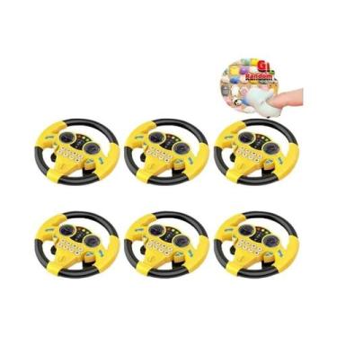 Imagem de 360 graus Brinquedo De Volante De Simulação Rotativo Para Crianças 1-6