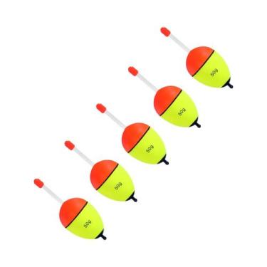 Imagem de Bóia De Pesca Noturna De Alta Visibilidade 5 Peças EVA Com Fita Dupla 