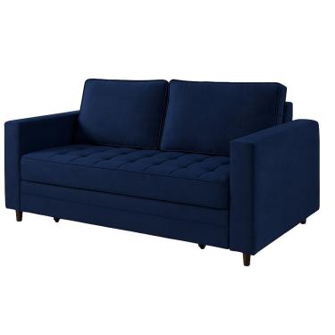 Imagem de Sofá Cama Belize 160cm - Azul