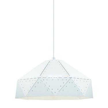 Imagem de Pendente Em Metal Branco - 32cm