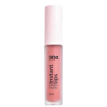 Imagem de Nina Make Up Instant Lips Batom Liquido Essencia - Nina Makeup