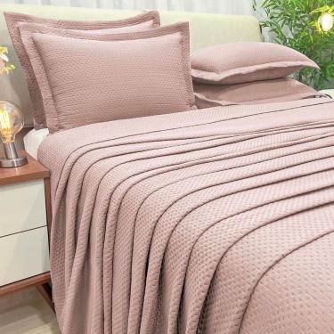 Imagem de Cobreleito Queen Size 200 Fios Seline Bordado Super Elegante