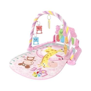 Imagem de Brinquedo De Fitness Para Bebês Recém-Nascidos, Piano Musical Com Peda