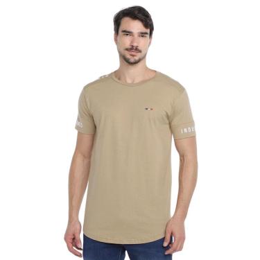 Imagem de Camiseta Masculina Industrie Especial França Paris Recortada Algodão-Masculino