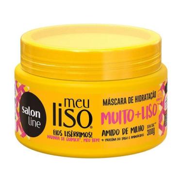 Imagem de Máscara hidratante salon line meu liso muito + liso 300g