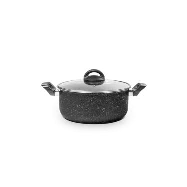 Imagem de Caçarola com Tampa Brinox Ceramic life Suprema Ø24CM 4,5 L Preto
