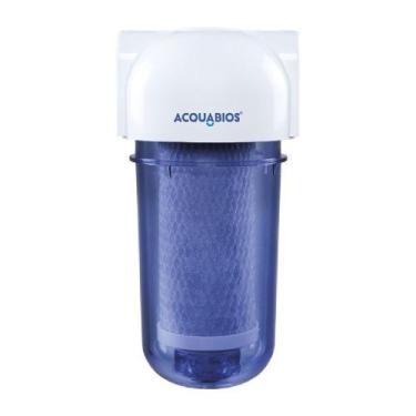 Imagem de Filtro Ponto De Uso 7" Transparente Carbon Block - 1000-0028 - ACQUABI
