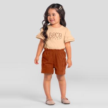 Imagem de Conjunto infantil menina de coração Mundi-Feminino