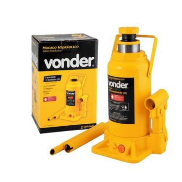 Imagem de Macaco Hidraulico Garrafa 15 Toneladas + fuso ajuste Vonder