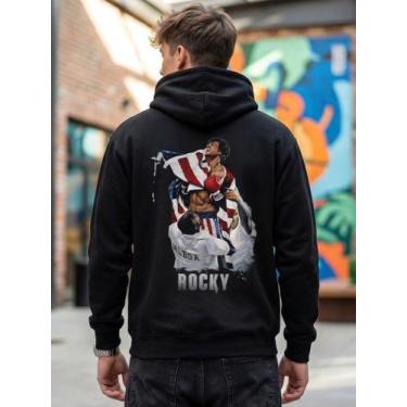 Imagem de Moletom Unissex - Especial Cinema - Rocky Balboa - Premium Tamanho:PCo