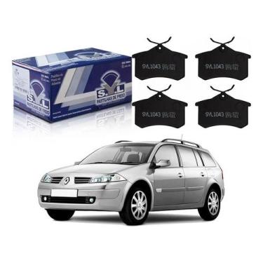 Imagem de Pastilha Freio Traseiro Megane Grand Tour 2.0 2006 A 2012 - SYL