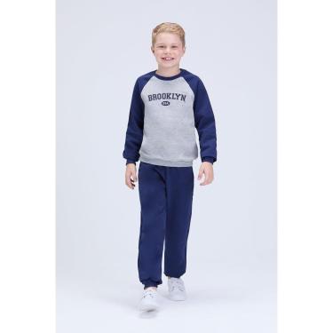Imagem de Conjunto Infantil Masculino Inverno Moletom Brooklyn-Masculino