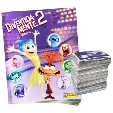 Imagem de Álbum Divertidamente 2 Oficial Completo Com Todas 192 Figurinhas Solta