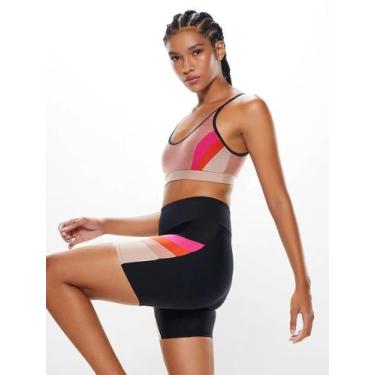 Imagem de Bermuda lisa 360 bloom body for sure, Preto, M