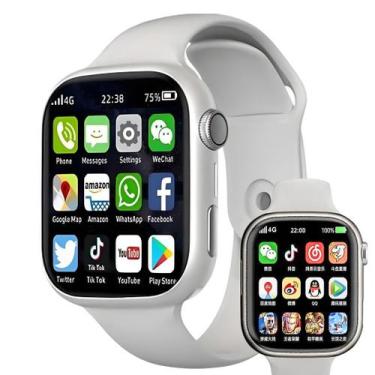 Imagem de Relógio Celular HW Watch X Call Pro Wearfit Pro 5G Câmera Rotativa Cha