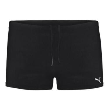 Imagem de Sunga Praia Boxer Puma UV50+ 26010.002, Preto, M