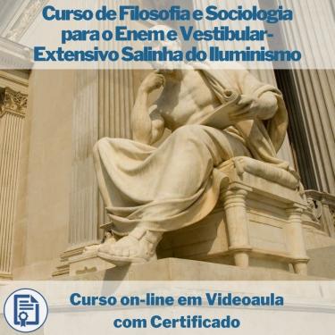 Imagem de Curso on-line em videoaula de Filosofia e Sociologia para o Enem e Vestibular- Extensivo Salinha do Iluminismo com Certificado
