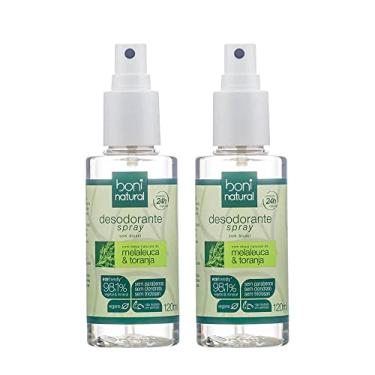Imagem de Kit com 2 Desodorantes Spray Natural Melaleuca e Toranja – Boni Natural