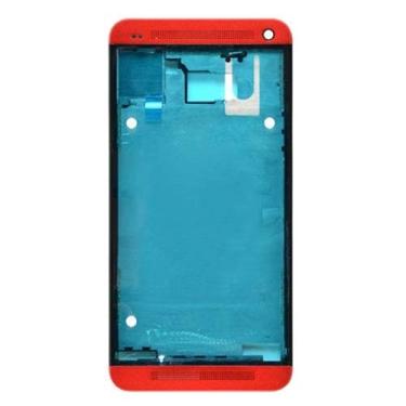 Imagem de Peças de reposição de reposição para moldura de LCD para HTC One M7/801e (Cor: Vermelho)