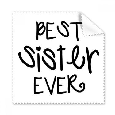 Imagem de Family Love Bless Best Sister Pano de limpeza para tela de telefone 5 peças