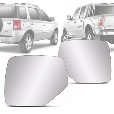 Imagem de Lente Com Base Retrovisor Ecosport Ranger 2008 2009 08 09