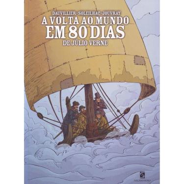 Imagem de Livro - Ex-Libris - A Volta ao Mundo em 80 Dias - Júlio Verne