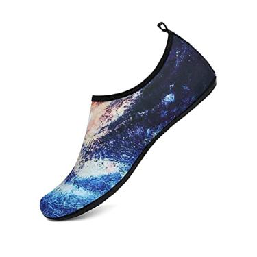 Imagem de Legou Sapatos de natação de sola fina de verão com pés descalços, sapatos de rastreamento de rio K04 34