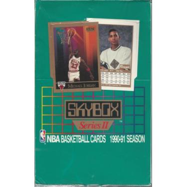 Imagem de Caixa de cartas de basquete Skybox Série 2 1990-91