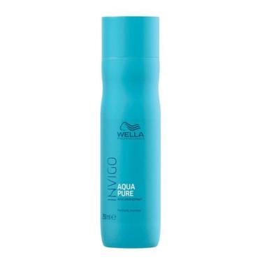 Imagem de Shampoo Wella Invigo Balance Aqua Pure Anti-Resíduos 250ml - Wella Pro