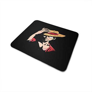 Imagem de Mouse Pad One Piece Luffy Fundo Preto