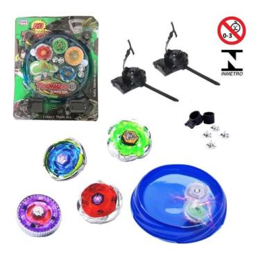 Beyblade Barato Arena Blay Blade Pião Lançador