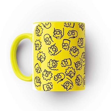 Imagem de Caneca Os Simpsons Faces