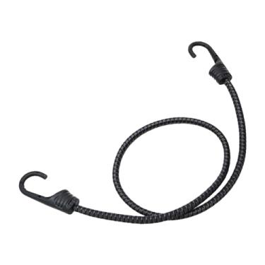 Imagem de Dynwave Cabo elástico para bicicleta, cabo de rack de carga de bicicleta, cabo multiuso portátil para bagagem, alça elástica, para ciclismo ao ar livre, Preto Cinza 90cm
