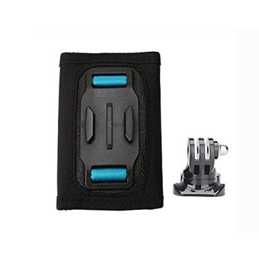 Imagem de NATEFEMIN 360° Adjustable Quick Release Backpack Clip Rotatable Shoulder Strap Mount Adapter for Gopro (Hero 6/5/4/3 Camera) Spare Part