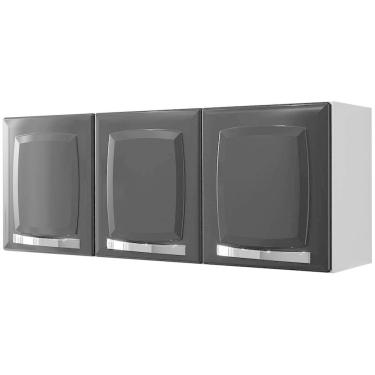 Imagem de Armário Aéreo Triplo Itatiaia Rose 3 Portas 105cm de largura